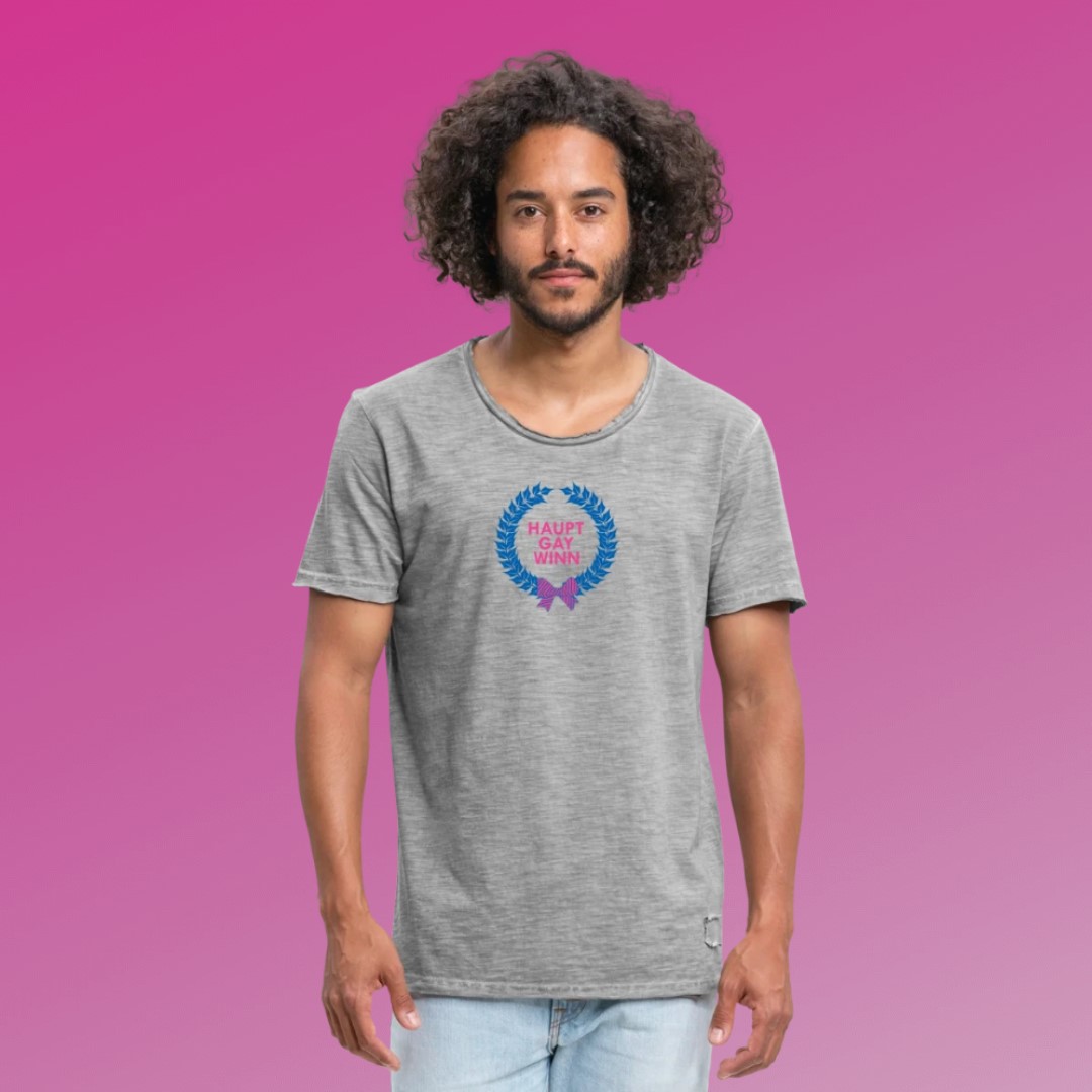 CQS_haupt_gay_winn_ T-Shirt_grau
