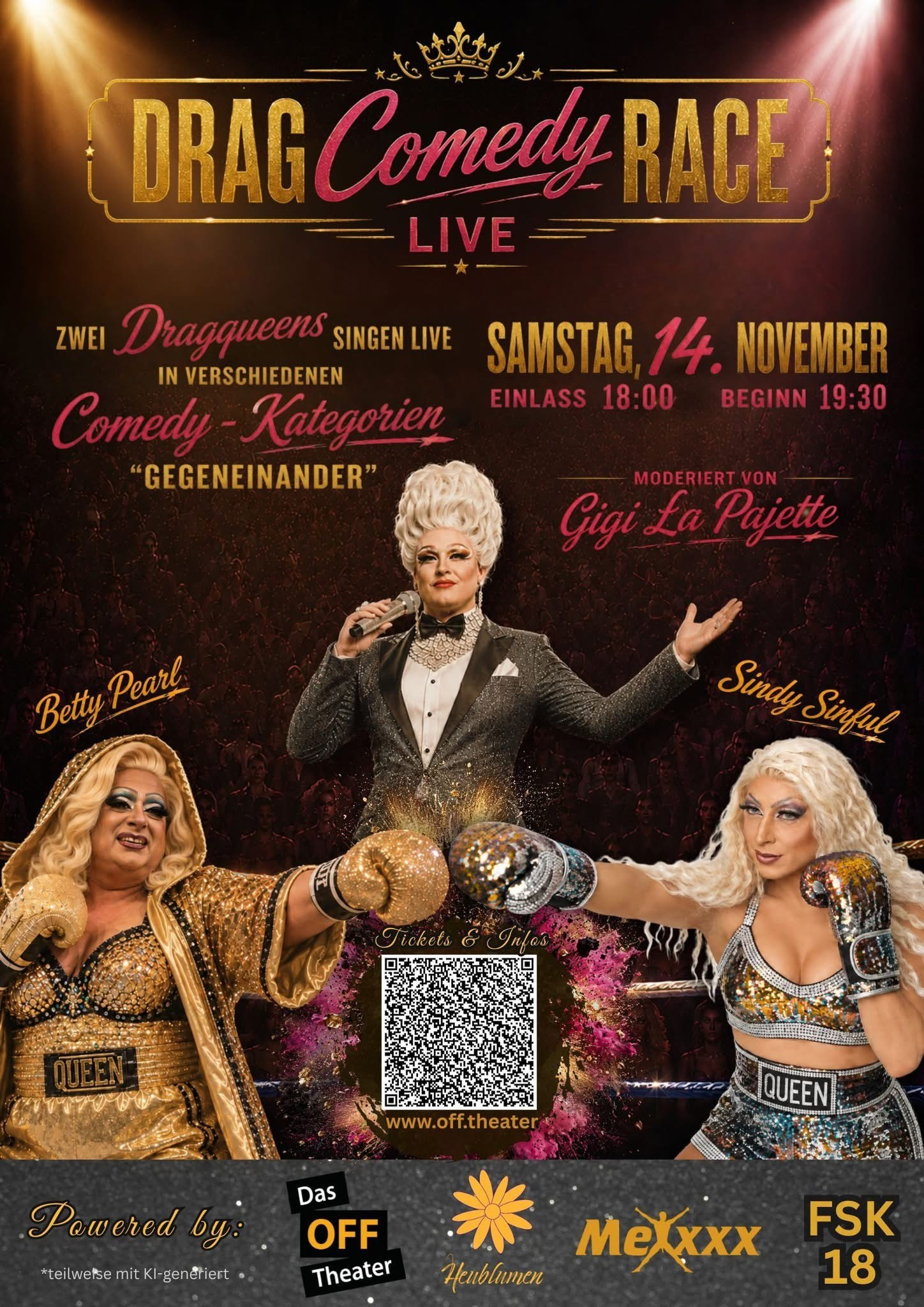 Drag Comedy Race Salzburg CheersQueersStyle