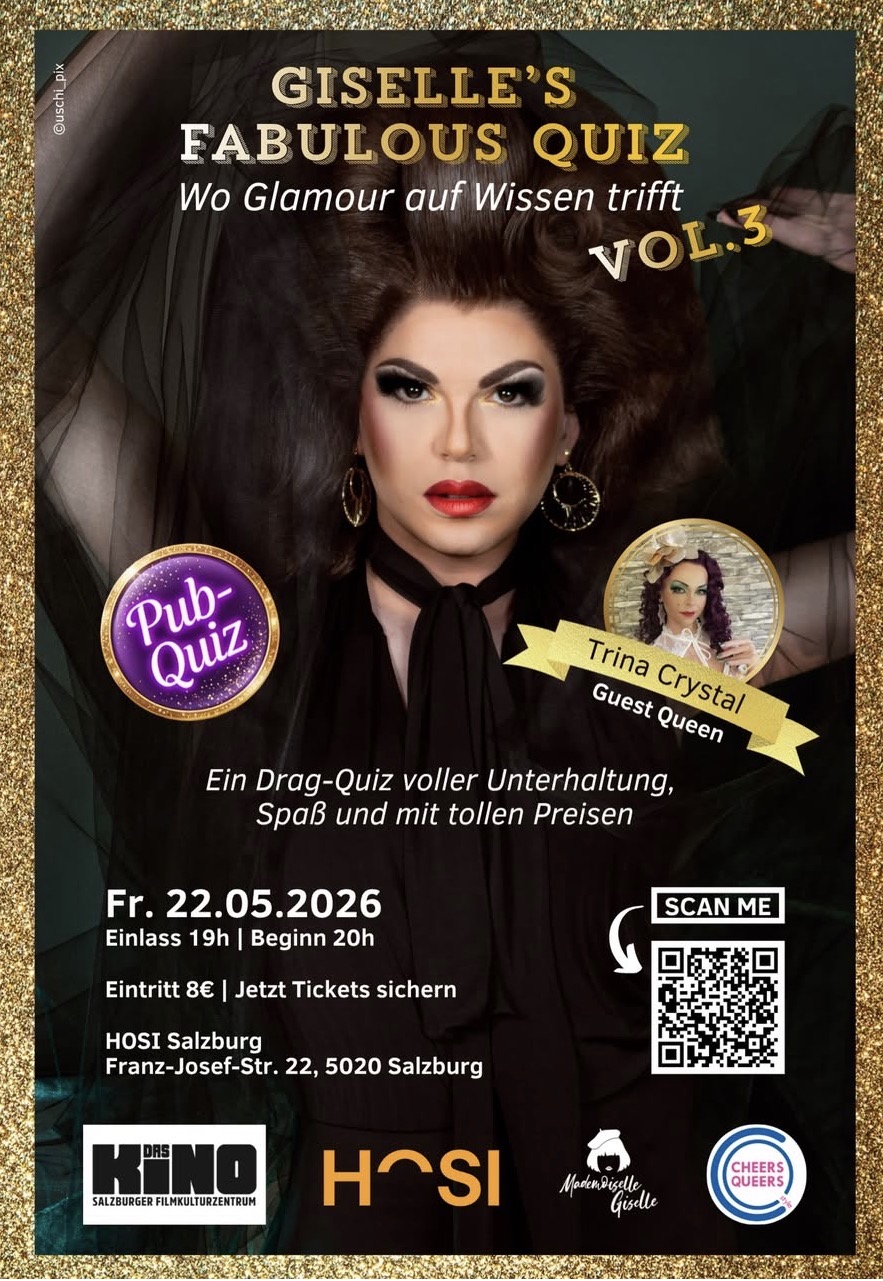 Giselles Fabulous PubQuiz Hosi Salzburg 22 05 2026