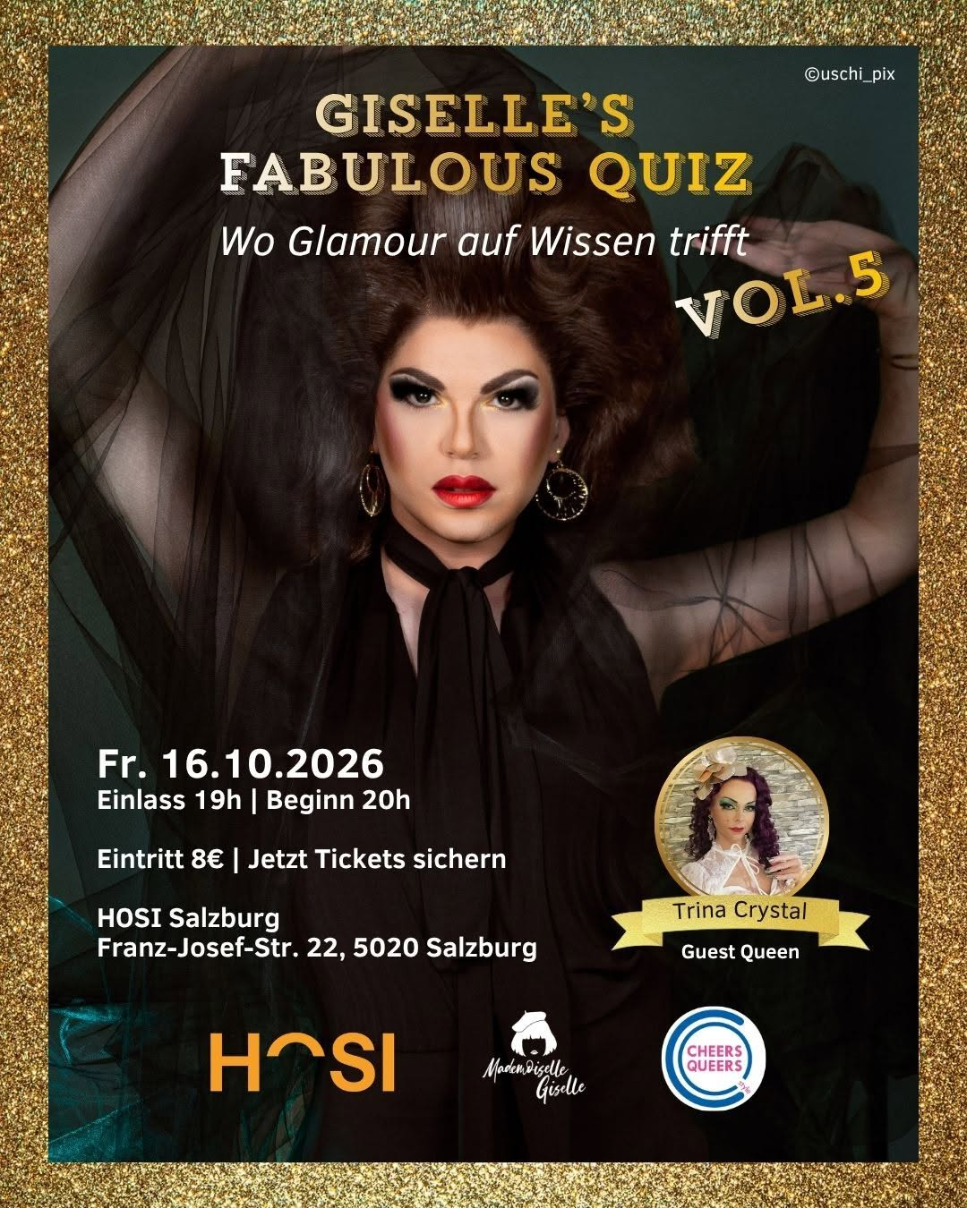 Giselles Fabulous Quiz CheersQueersStyle