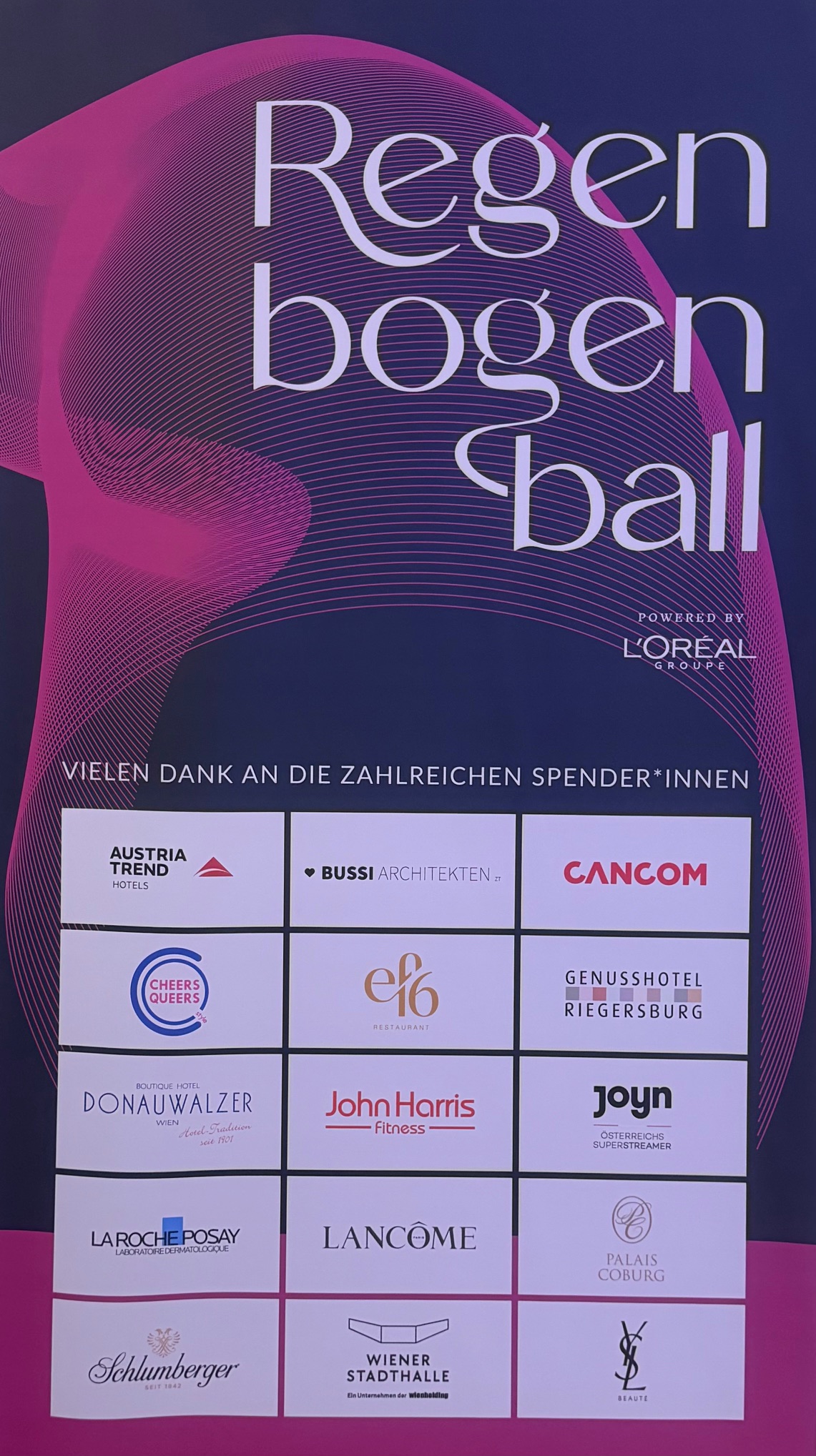 Wiener Regenbogenball 8
